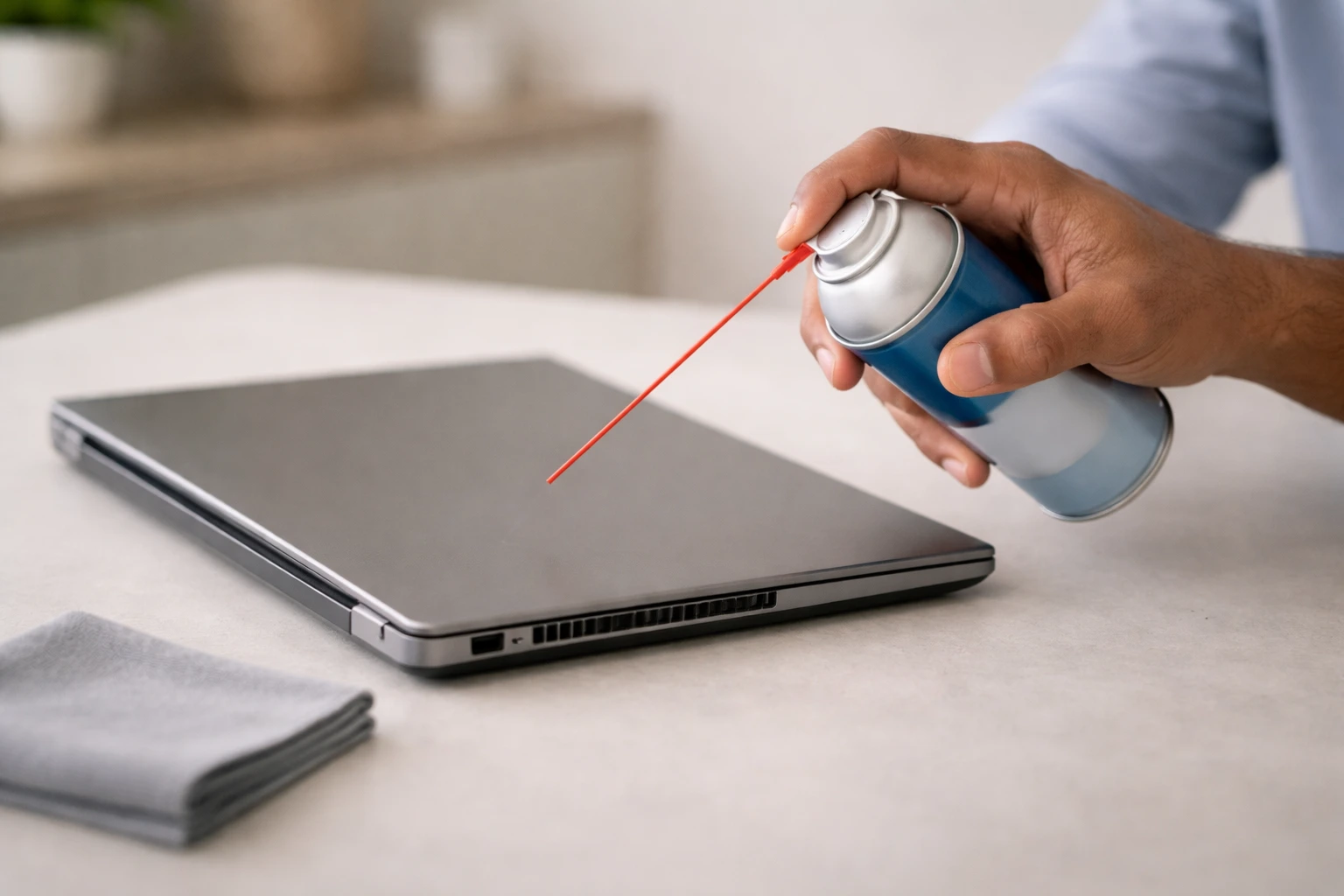 Safe Laptop Vent Cleaning for Heating Issues