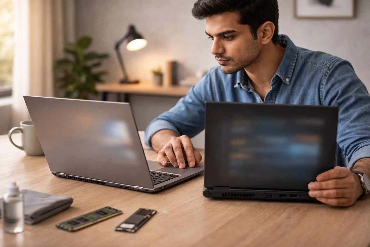 Fast laptop for daily work with balanced specs and better cooling