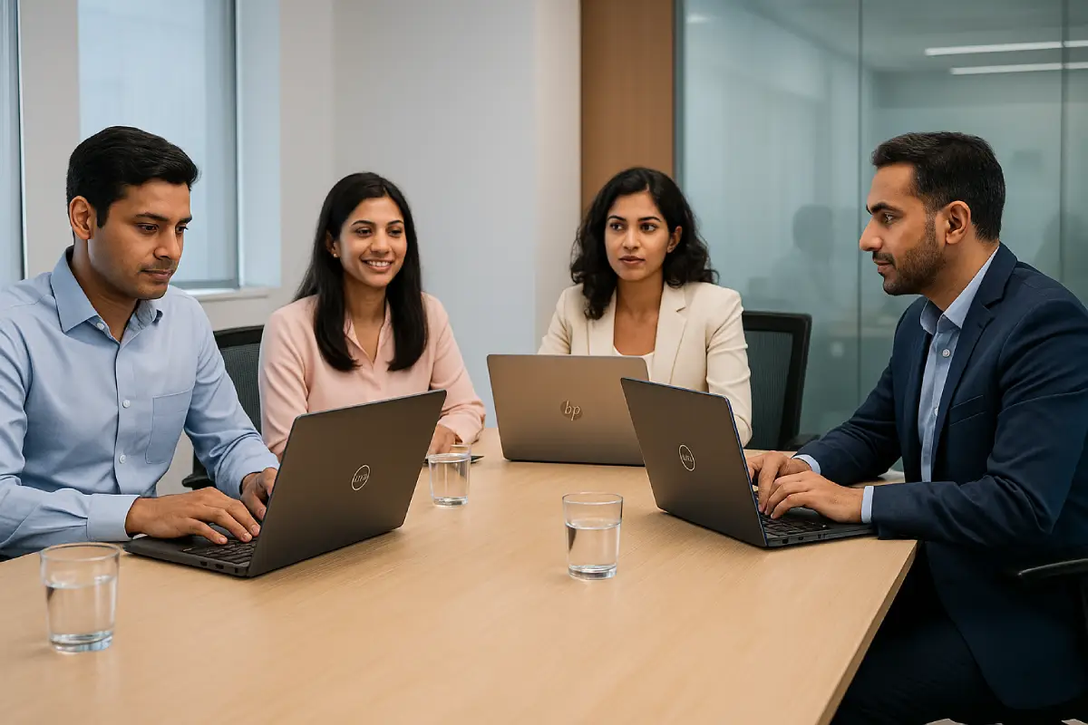 Dell vs HP laptops for business use in meeting