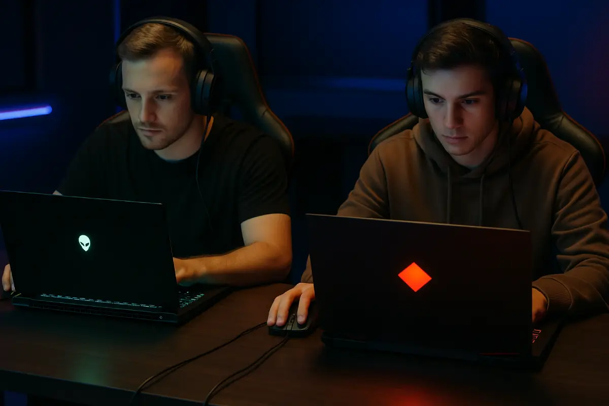 Dell vs HP laptops gaming comparison Alienware vs Omen