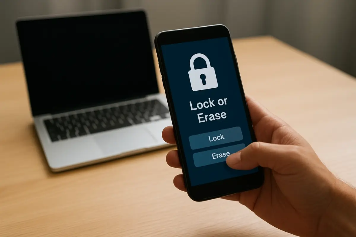 How to track a stolen laptop and secure data remotely