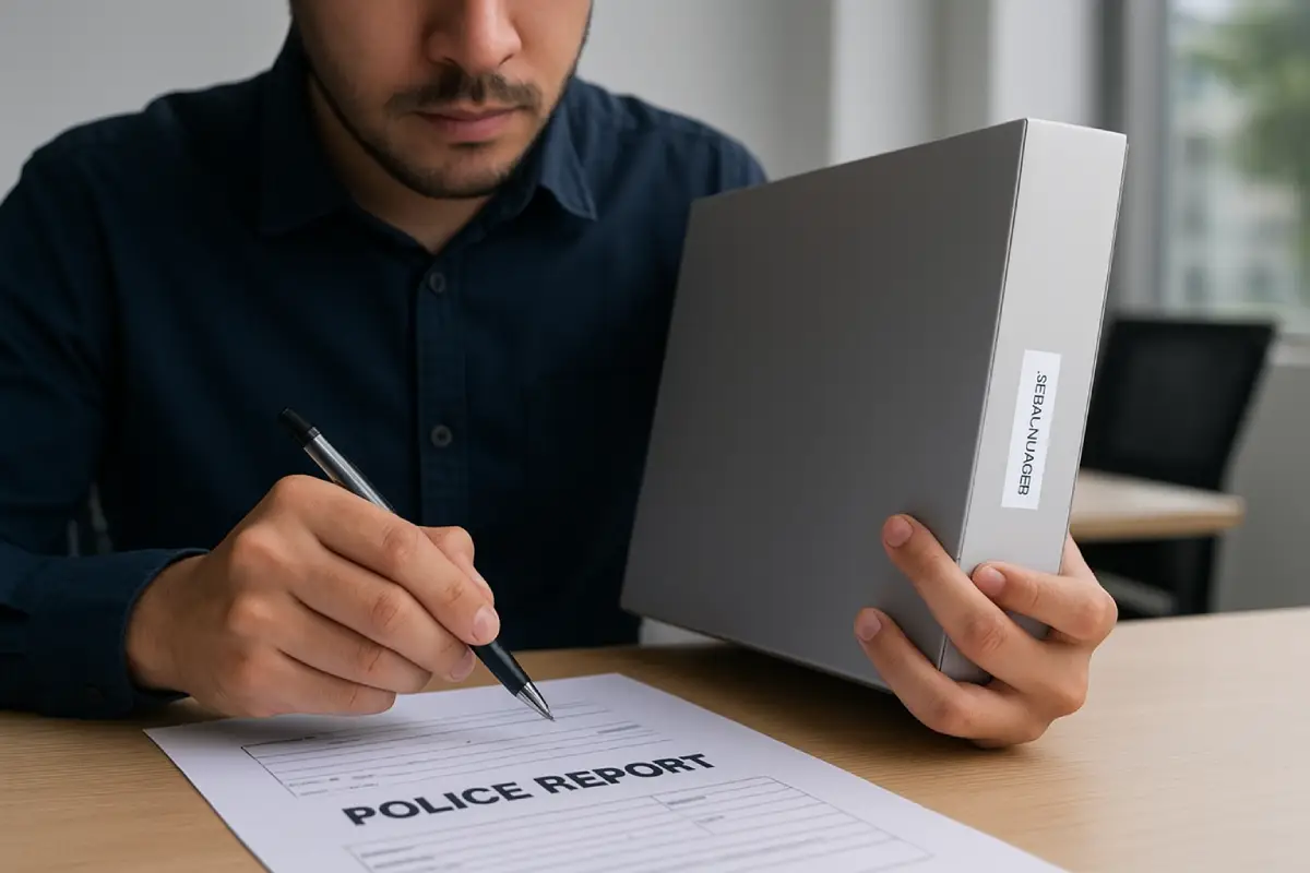 How to track a stolen laptop with serial number on box