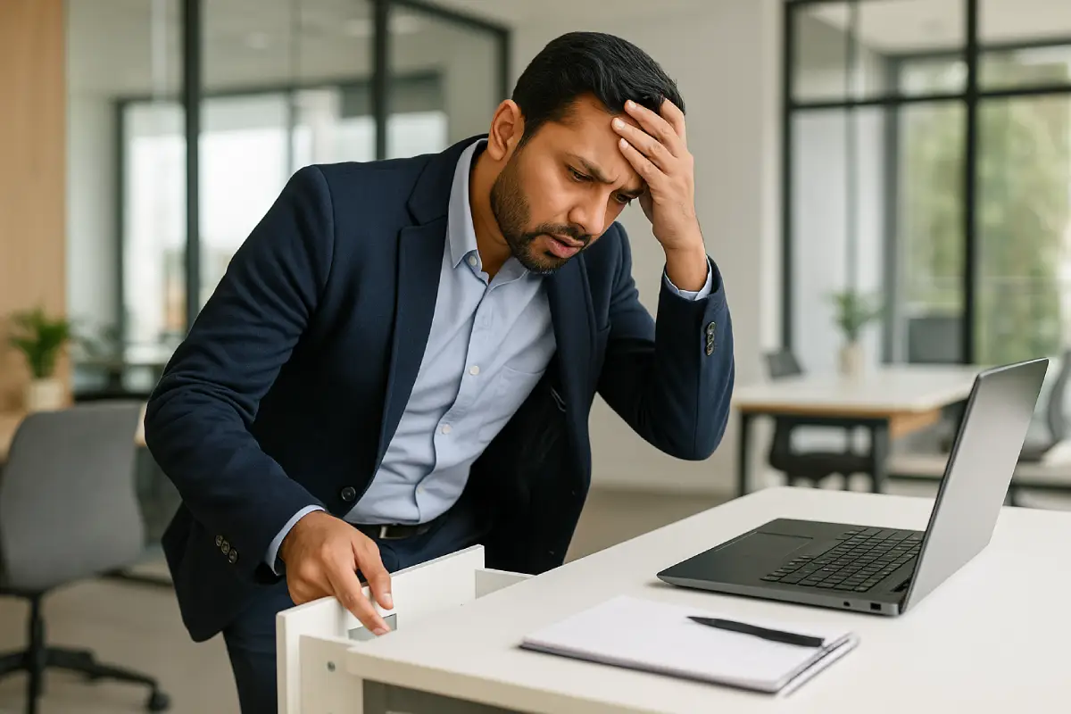 Professional learning how to track a stolen laptop in office