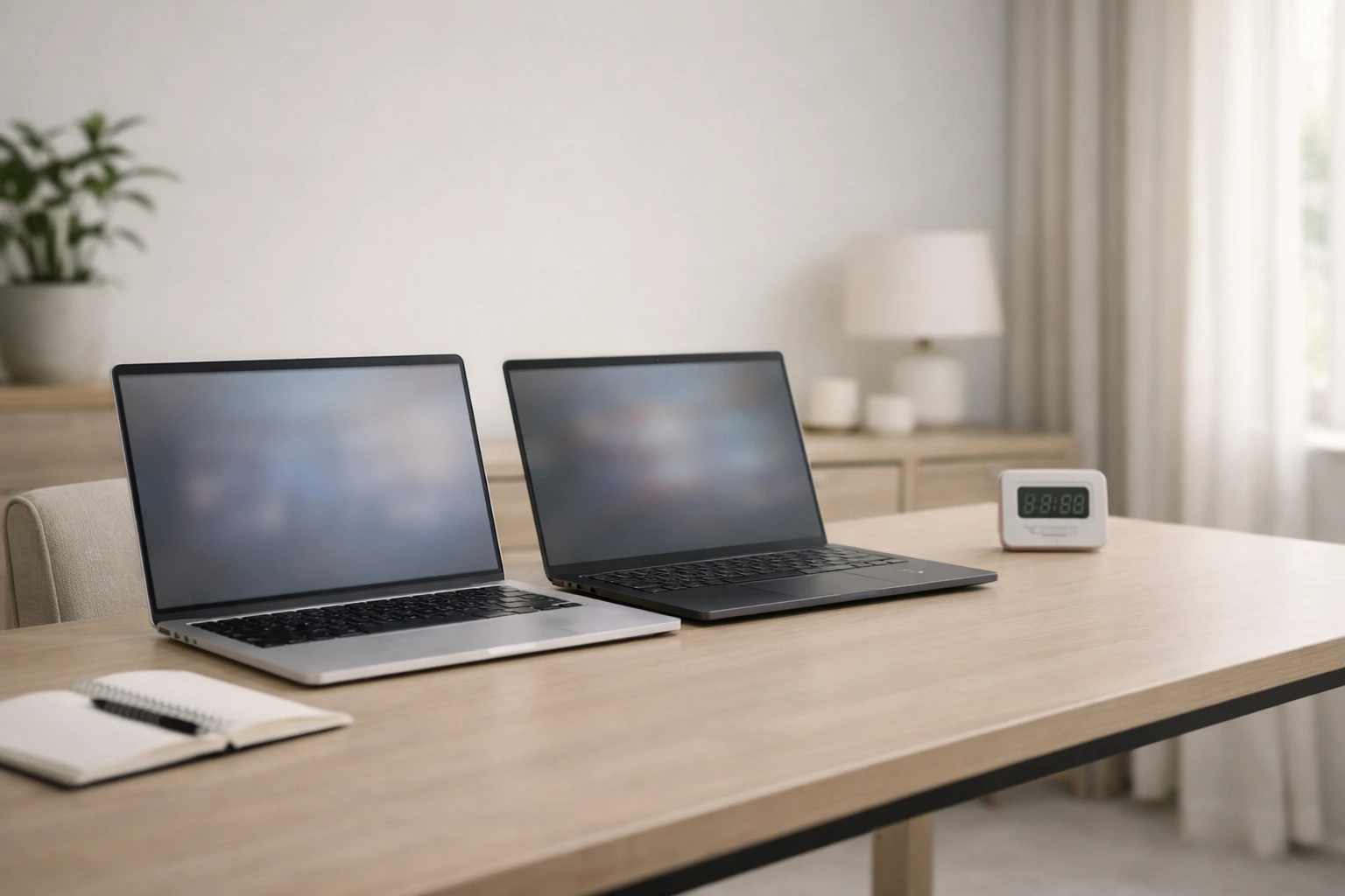 Real-world battery test setup for a Windows laptop with best battery life