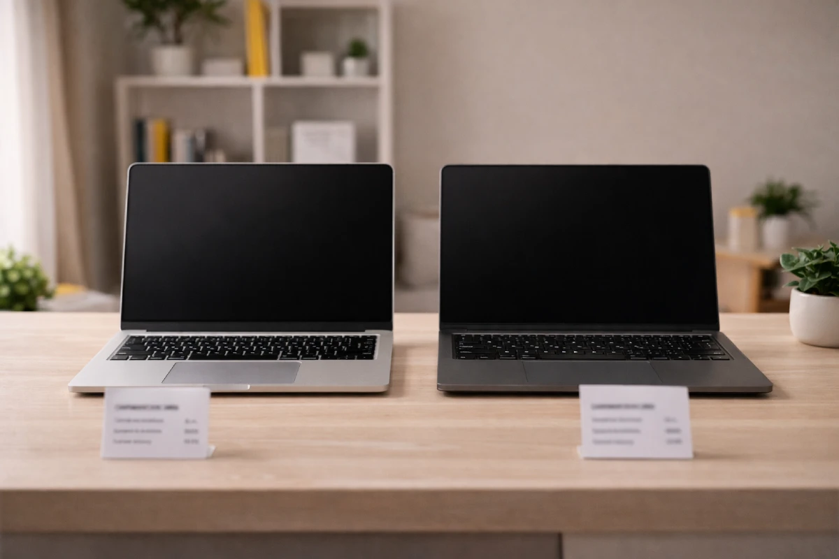 Popular laptop brands in India side-by-side laptops for easy comparison