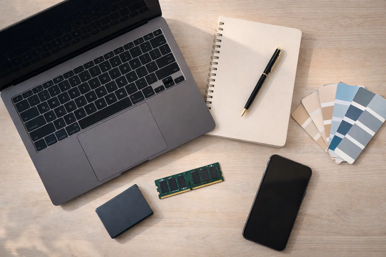 Web design laptop with 16GB RAM and SSD