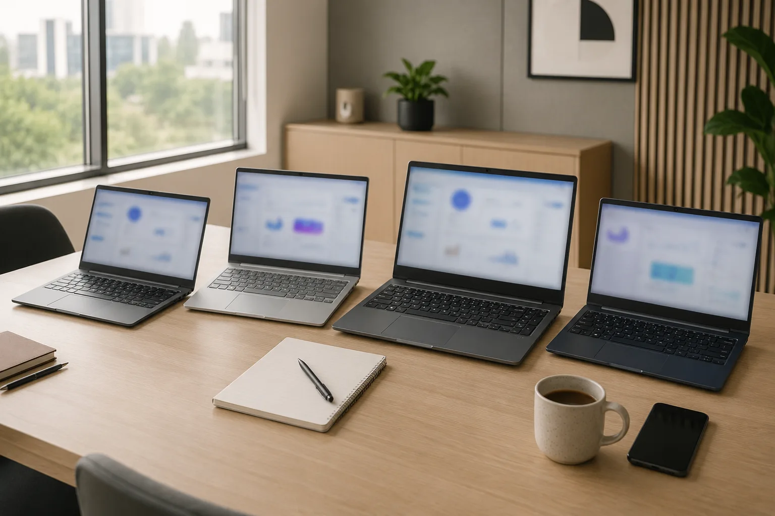 Best Lenovo laptops for office use arranged for business users