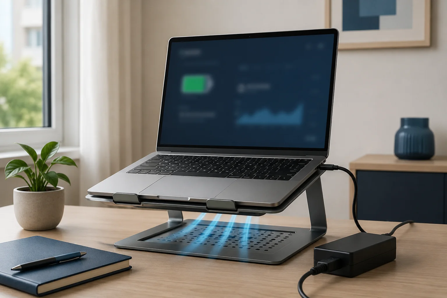 how to improve laptop battery life with cooling