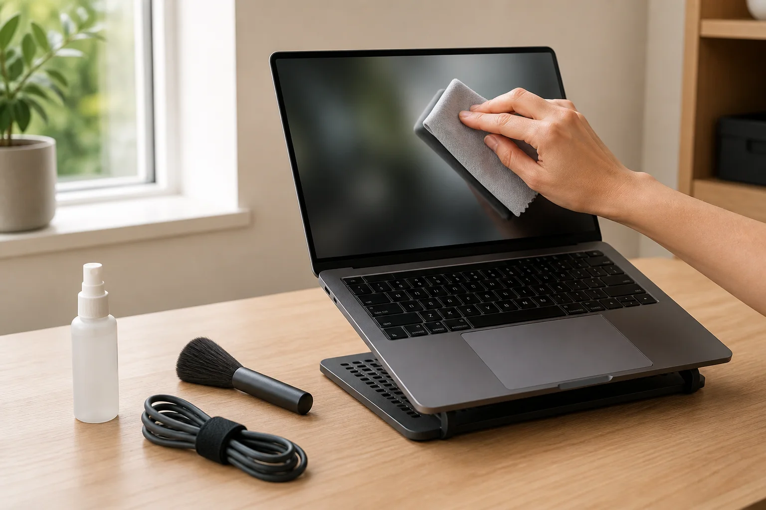 Laptop essentials for cleaning cooling and safe daily care
