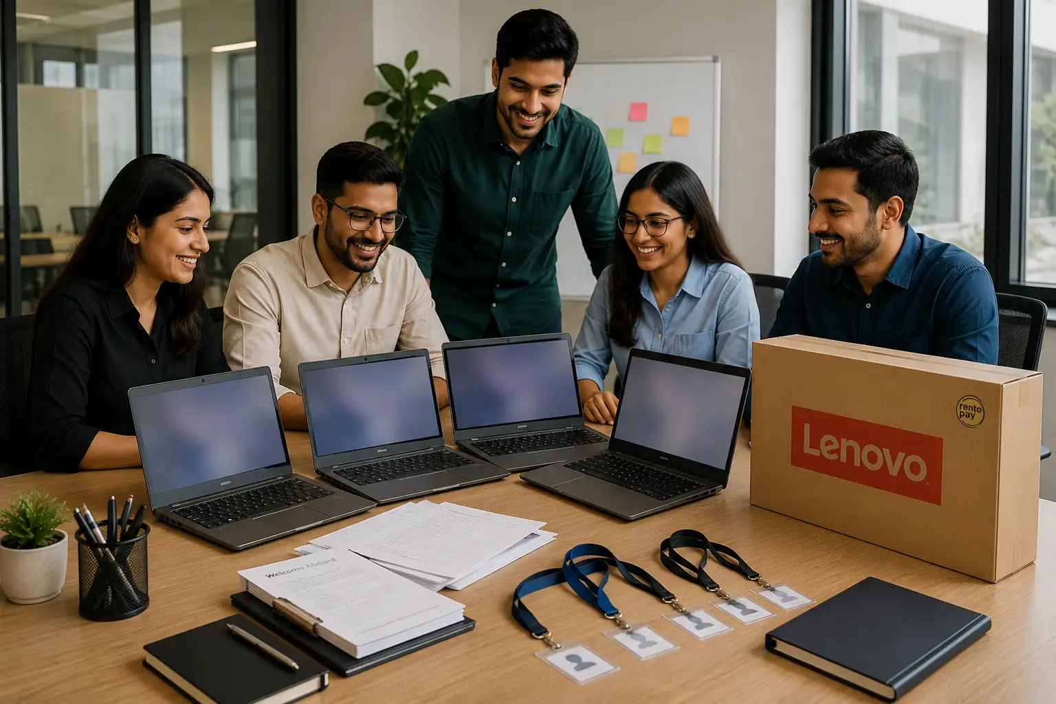  Lenovo laptop rental for office teams and startup founders