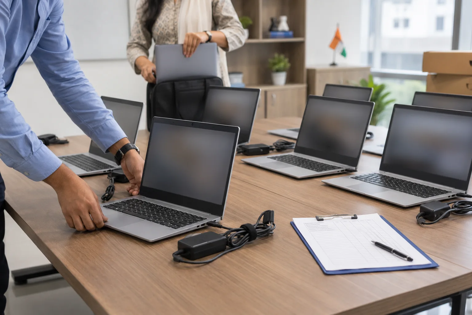microsoft laptops on rent for startup teams