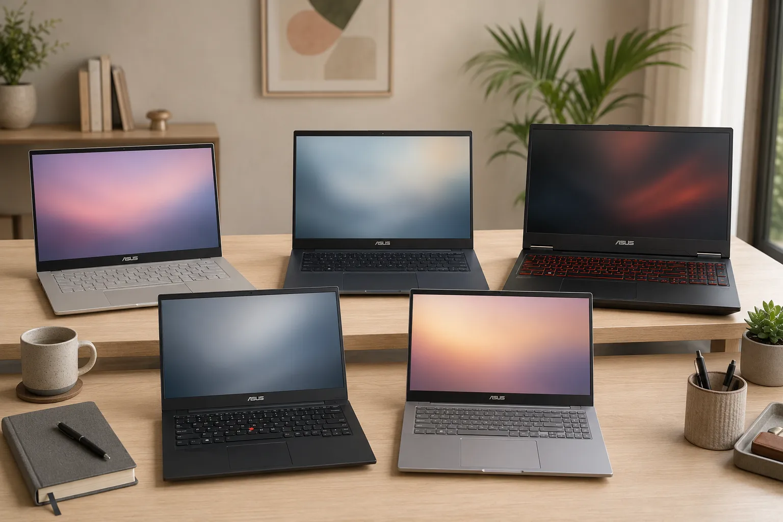 Best ASUS laptop models for study, office and gaming