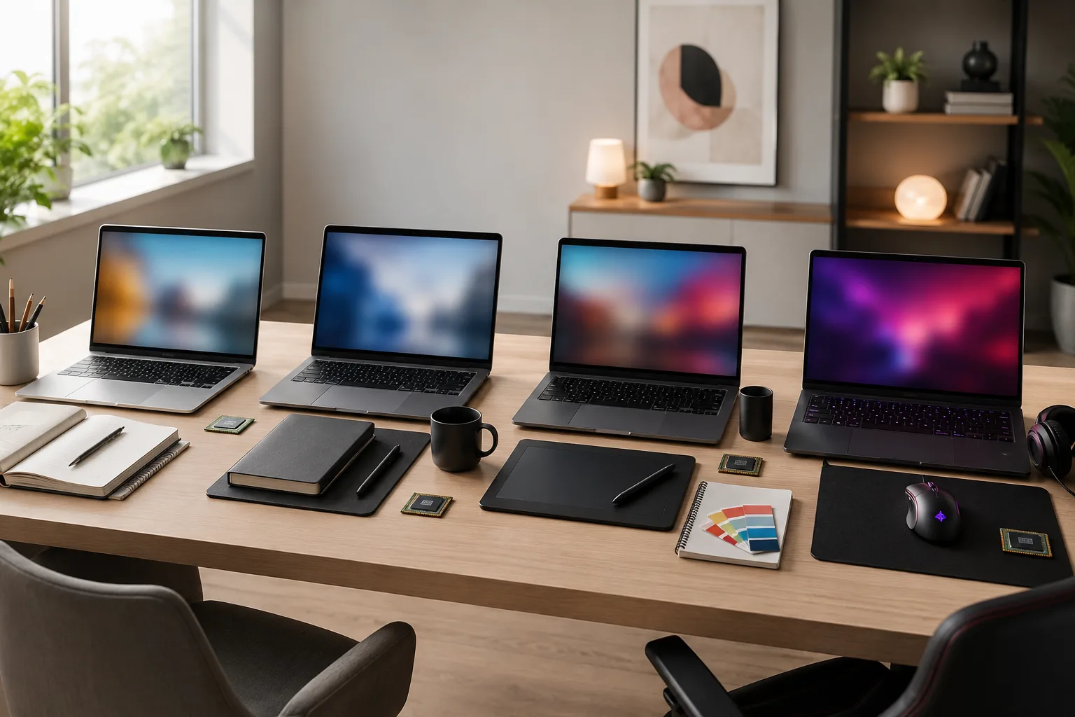 Laptop processor comparison for study work and gaming