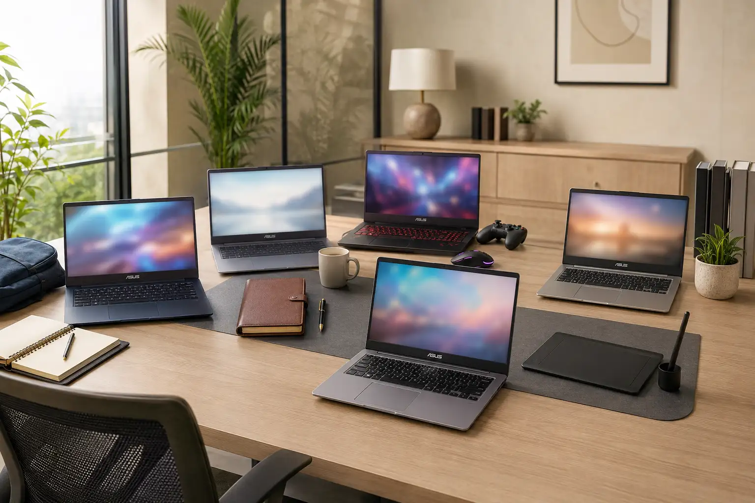 Top ASUS laptops for students, business users and gamers