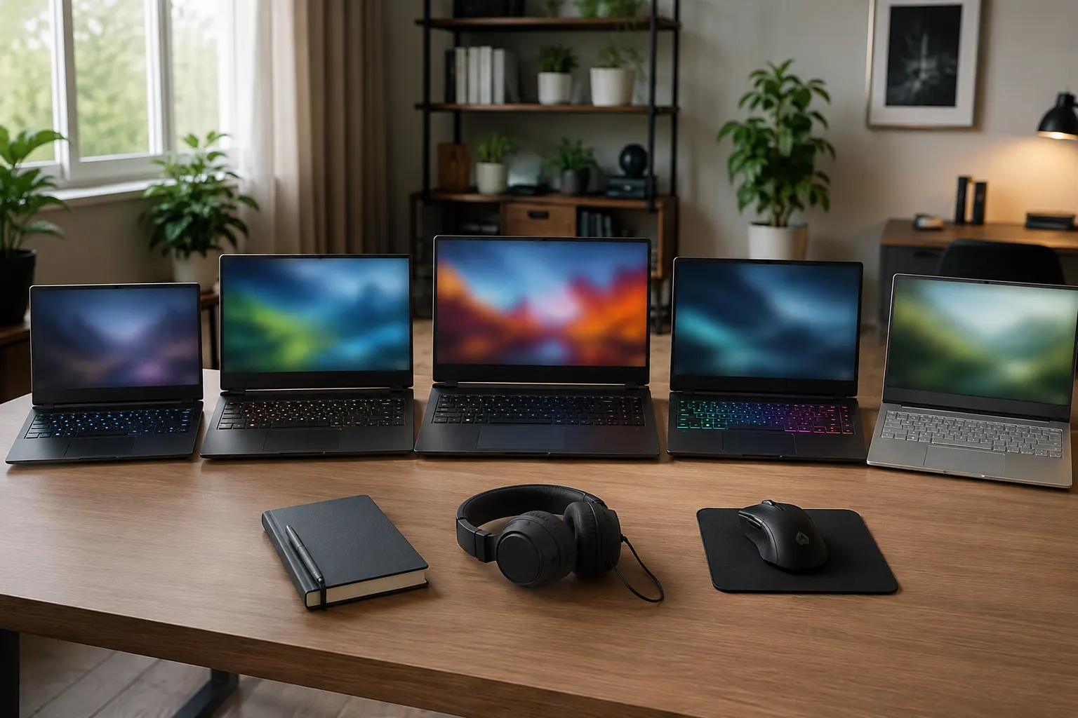 Top gaming laptops compared on a premium Indian desk