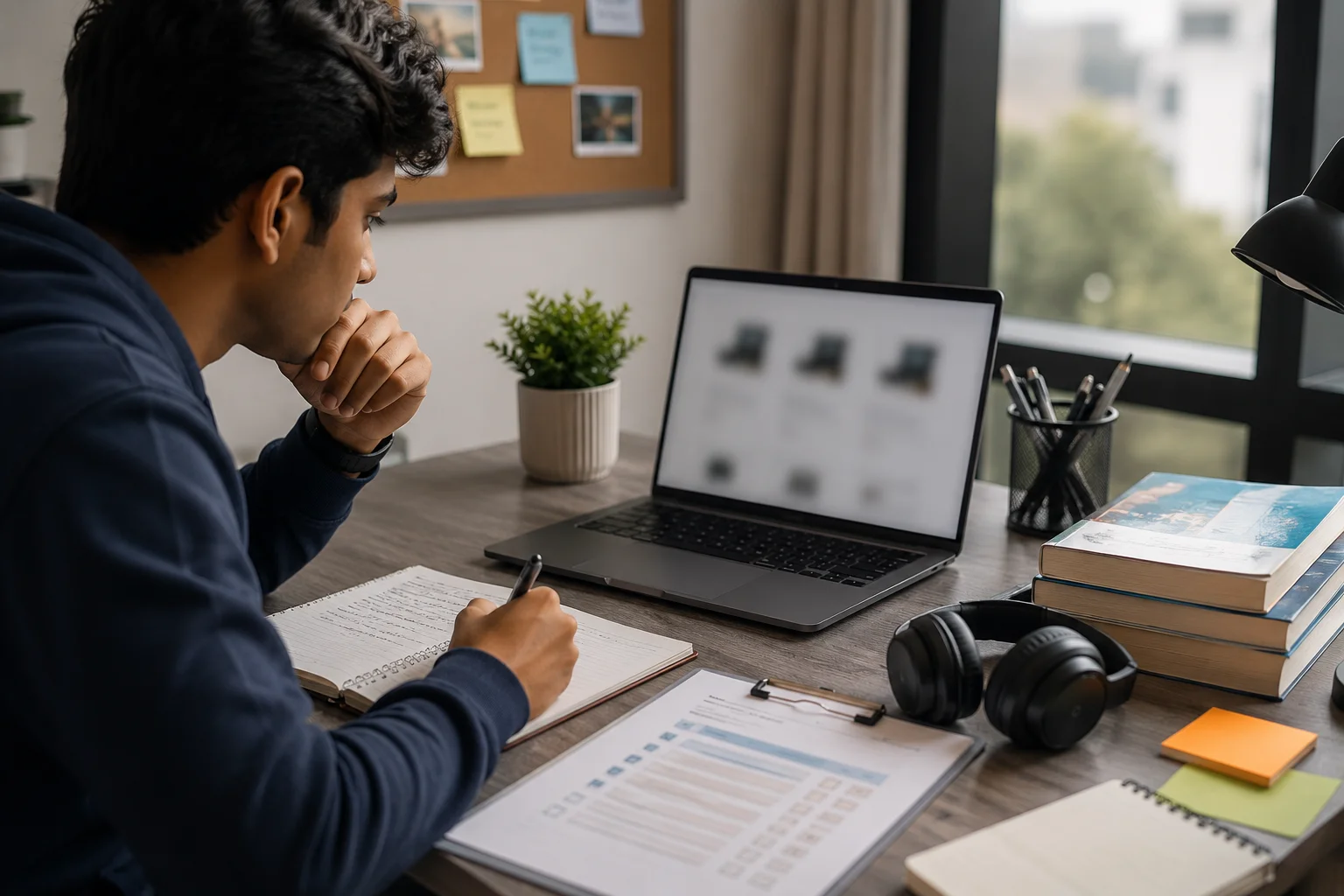  Indian student comparing Mac laptop price and rental options