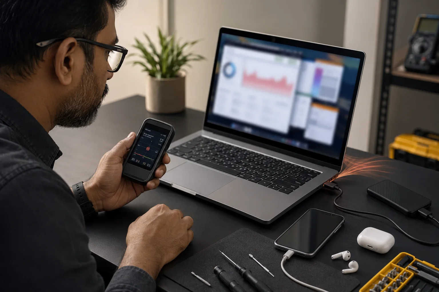 Common causes of a laptop battery draining fast