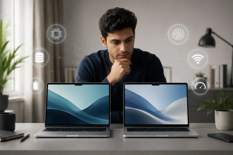 MacBook Air M4 vs M5 comparison for performance and value