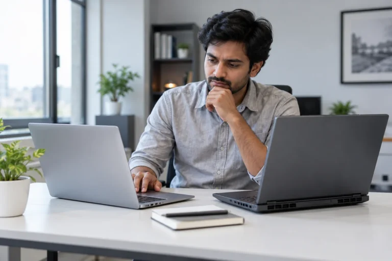 Integrated vs dedicated graphics: comparing a thin laptop and a graphics workstation